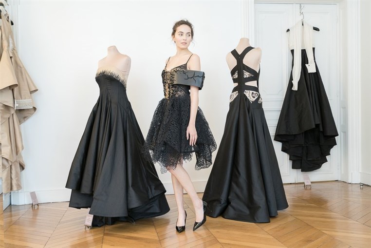 HASSIDRISS,The designer launches his Spring-Summer 2016 Couture collection in Paris. 